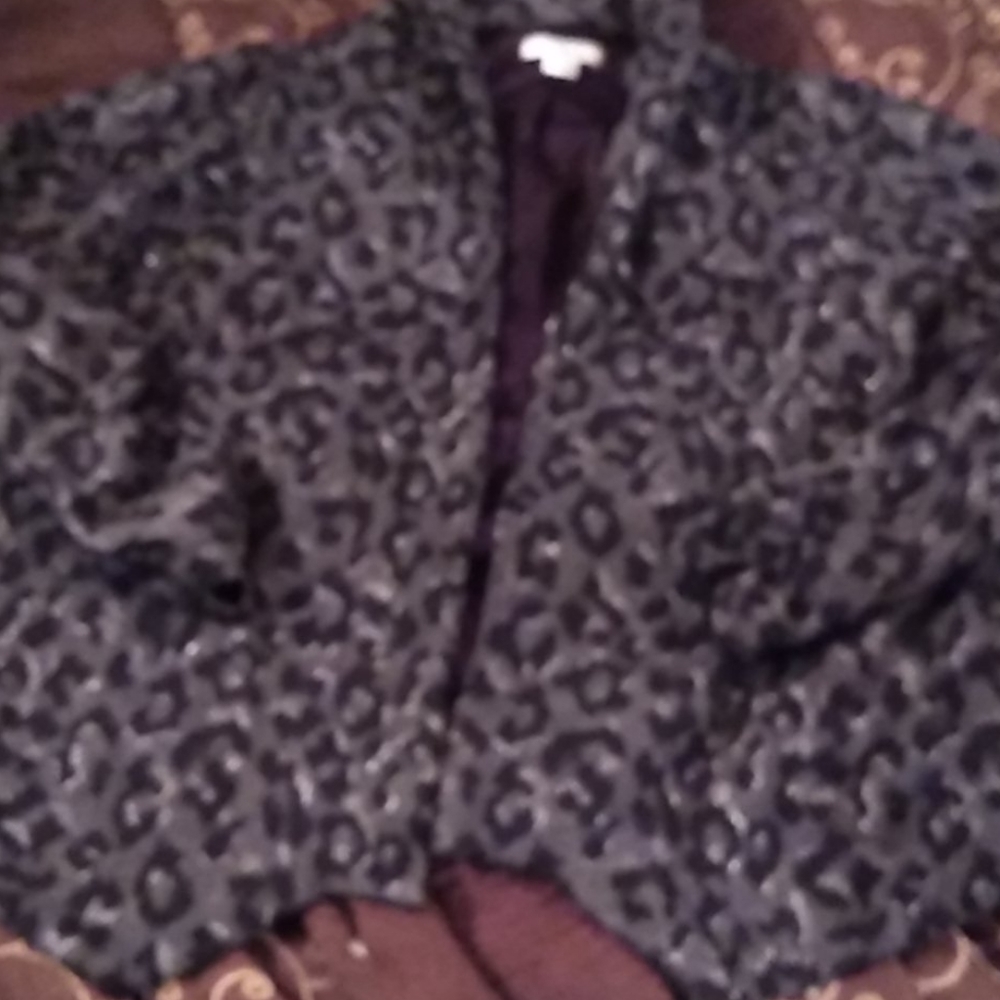 XL Cato lined tuxedo style jacket